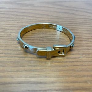 Michael Kors Gold Buckle Bracelet